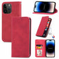 Retro Skin Feel Magnetic Flip Leather Phone Case