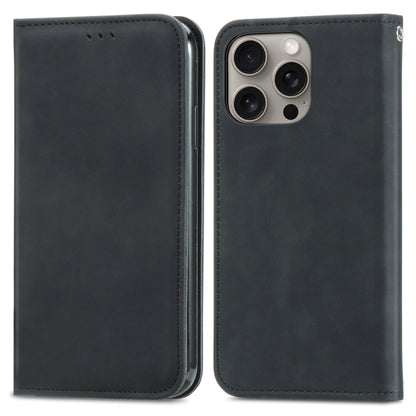 Retro Skin Feel Magnetic Flip Leather Phone Case