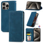 Retro Skin Feel Magnetic Leather Phone Case, For iPhone 17e / 16e, For iPhone 16 Pro Max, For iPhone 16 Pro, For iPhone 16 Plus