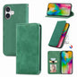 Retro Skin Feel Magnetic Leather Phone Case, For iPhone 17e / 16e, For iPhone 16 Pro Max, For iPhone 16 Pro, For iPhone 16 Plus