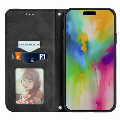Retro Skin Feel Magnetic Leather Phone Case, For iPhone 16, For iPhone 15 Pro Max, For iPhone 15 Pro, For  iPhone 15 Plus