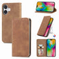 Retro Skin Feel Magnetic Flip Leather Phone Case