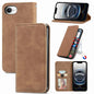 Retro Skin Feel Magnetic Leather Phone Case, For iPhone 18 Pro, For iPhone 18 Pro Max, For iPhone 17e / 16e, For iPhone 16 Pro Max