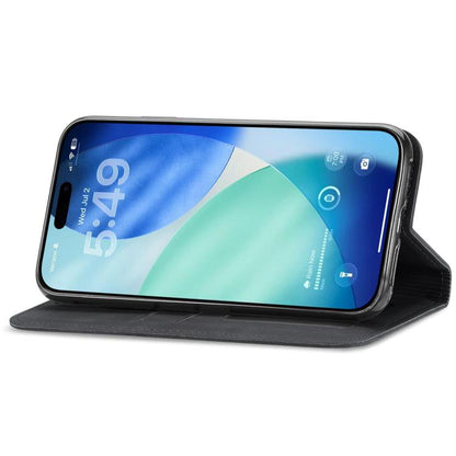 Retro Skin Feel Magnetic Leather Phone Case, For iPhone 18 Pro, For iPhone 18 Pro Max, For iPhone 17e / 16e, For iPhone 16 Pro Max