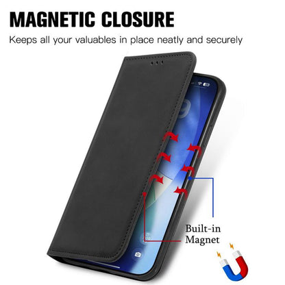 Retro Skin Feel Magnetic Leather Phone Case, For iPhone 18 Pro, For iPhone 18 Pro Max, For iPhone 17e / 16e, For iPhone 16 Pro Max