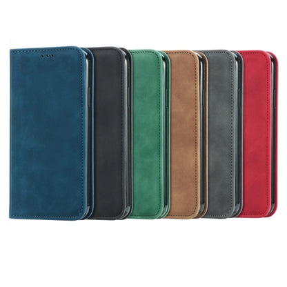Retro Skin Feel Magnetic Leather Phone Case, For iPhone 16, For iPhone 15 Pro Max, For iPhone 15 Pro, For  iPhone 15 Plus