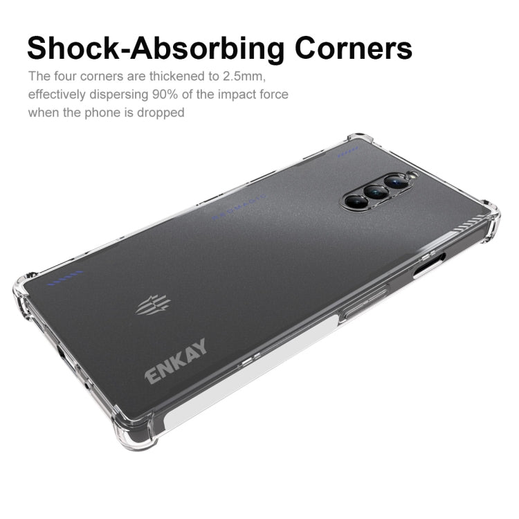 ENKAY Clear TPU Shockproof Anti-slip Phone Case