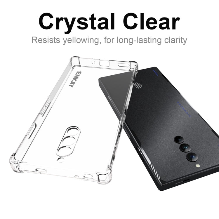 ENKAY Clear TPU Shockproof Anti-slip Phone Case