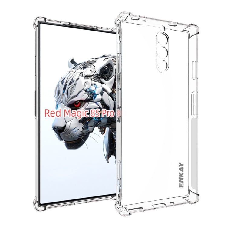 ENKAY Hat-Prince Transparent TPU Shockproof Phone Case, For ZTE Nubia Air Pro, For ZTE Nubia RedMagic 11 Air 5G, For ZTE Axon 70 4G Global, For ZTE Nubia Z80 Ultra, For ZTE Nubia RedMagic 10 Air, For ZTE Nubia S 5G A403ZT, For ZTE Nubia Z70 Ultra 5G   ...