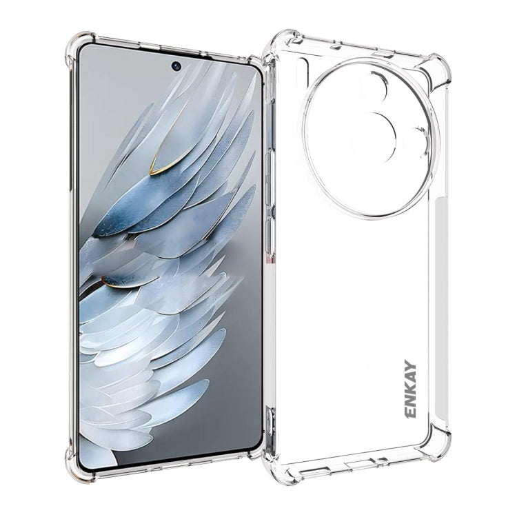 ENKAY Hat-Prince Transparent TPU Shockproof Phone Case, For ZTE Nubia Air Pro, For ZTE Nubia RedMagic 11 Air 5G, For ZTE Axon 70 4G Global, For ZTE Nubia Z80 Ultra, For ZTE Nubia RedMagic 10 Air, For ZTE Nubia S 5G A403ZT, For ZTE Nubia Z70 Ultra 5G   ...