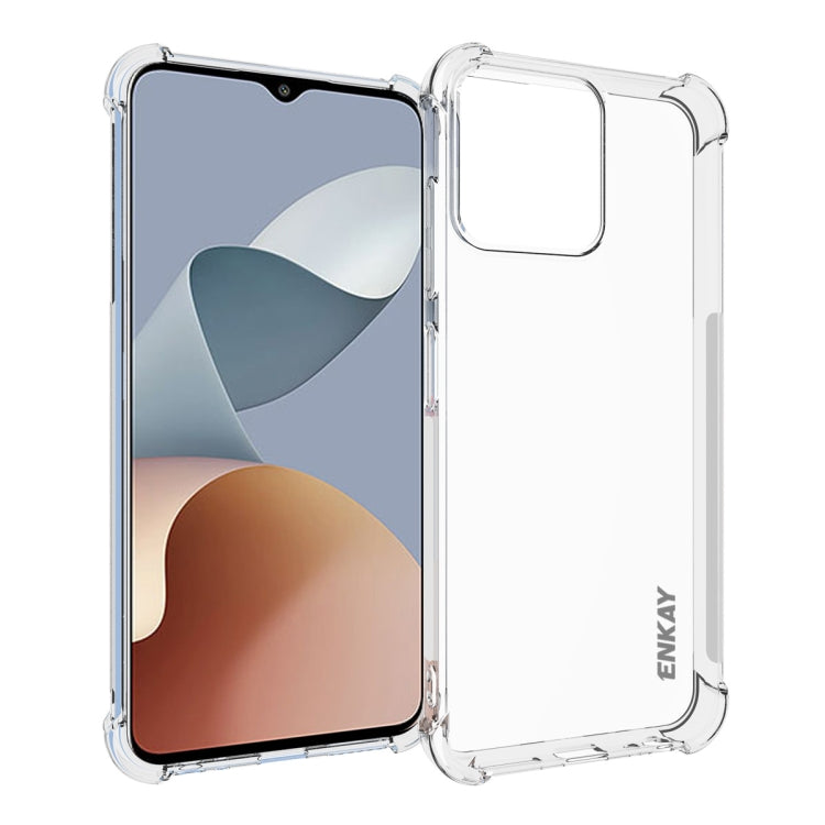 ENKAY Clear TPU Shockproof Anti-slip Phone Case