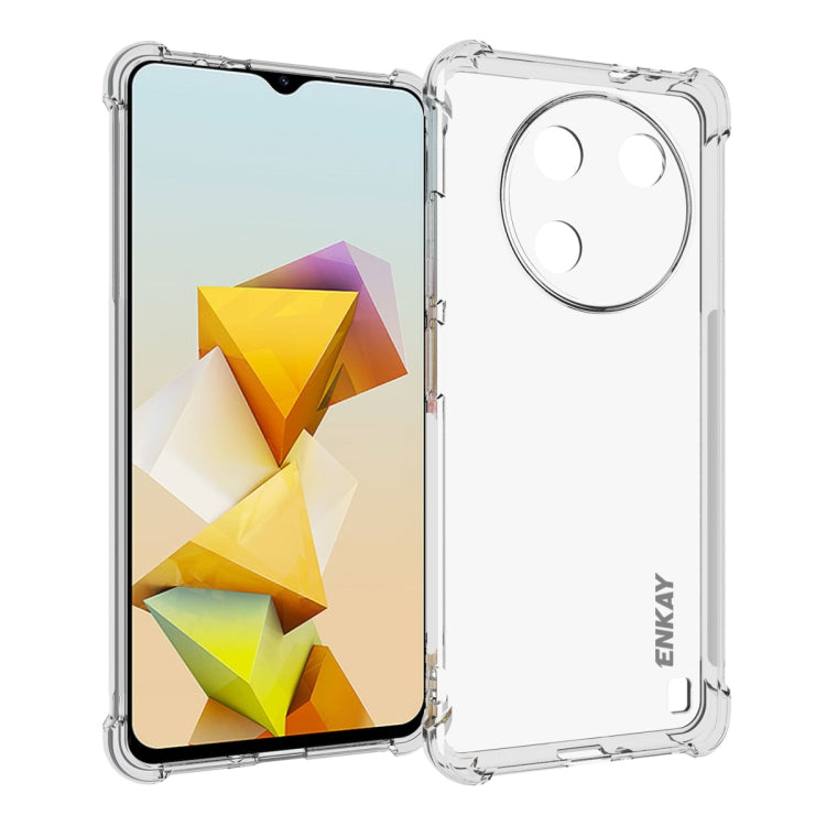 ENKAY Clear TPU Shockproof Anti-slip Phone Case