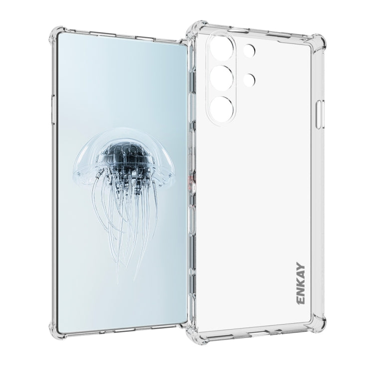 ENKAY Hat-Prince Transparent TPU Shockproof Phone Case, For ZTE Nubia Air Pro, For ZTE Nubia RedMagic 11 Air 5G, For ZTE Axon 70 4G Global, For ZTE Nubia Z80 Ultra, For ZTE Nubia RedMagic 10 Air, For ZTE Nubia S 5G A403ZT, For ZTE Nubia Z70 Ultra 5G   ...