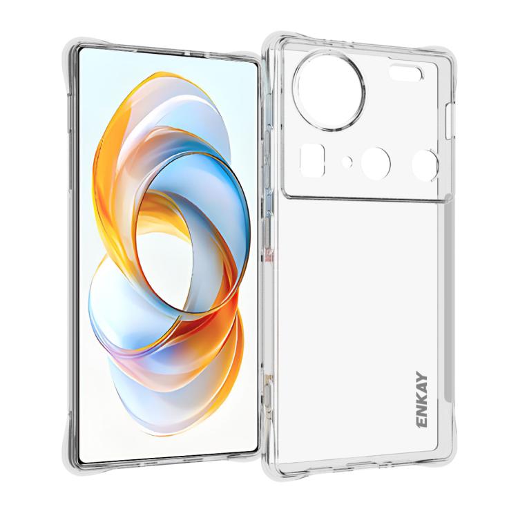 ENKAY Hat-Prince Transparent TPU Shockproof Phone Case, For ZTE Nubia Air Pro, For ZTE Nubia RedMagic 11 Air 5G, For ZTE Axon 70 4G Global, For ZTE Nubia Z80 Ultra, For ZTE Nubia RedMagic 10 Air, For ZTE Nubia S 5G A403ZT, For ZTE Nubia Z70 Ultra 5G   ...