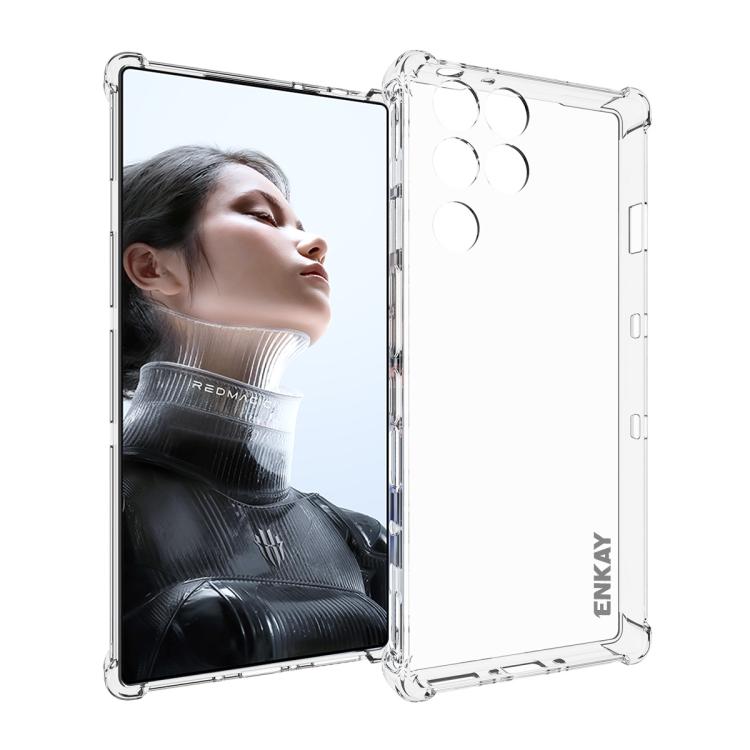 ENKAY Hat-Prince Transparent TPU Shockproof Phone Case, For ZTE Nubia Air Pro, For ZTE Nubia RedMagic 11 Air 5G, For ZTE Axon 70 4G Global, For ZTE Nubia Z80 Ultra, For ZTE Nubia RedMagic 10 Air, For ZTE Nubia S 5G A403ZT, For ZTE Nubia Z70 Ultra 5G   ...