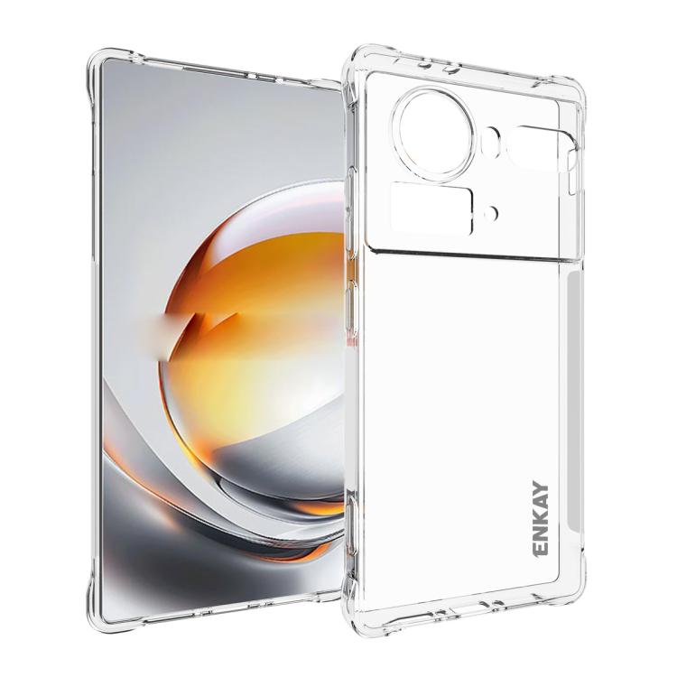 ENKAY Hat-Prince Transparent TPU Shockproof Phone Case, For ZTE Nubia Air Pro, For ZTE Nubia RedMagic 11 Air 5G, For ZTE Axon 70 4G Global, For ZTE Nubia Z80 Ultra, For ZTE Nubia RedMagic 10 Air, For ZTE Nubia S 5G A403ZT, For ZTE Nubia Z70 Ultra 5G   ...