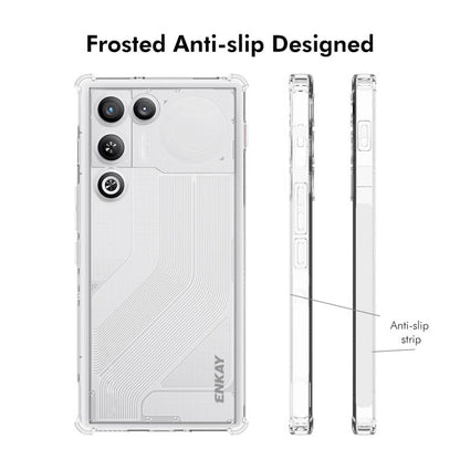 ENKAY Hat-Prince Transparent TPU Shockproof Phone Case, For ZTE Nubia RedMagic 11 Air 5G, For ZTE Axon 70 4G Global, For ZTE Nubia Z80 Ultra, For ZTE Nubia RedMagic 10 Air, For ZTE Nubia S 5G A403ZT, For ZTE Nubia Z70 Ultra 5G                          ...