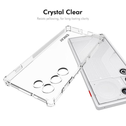 ENKAY Hat-Prince Transparent TPU Shockproof Phone Case, For ZTE Nubia RedMagic 11 Air 5G, For ZTE Axon 70 4G Global, For ZTE Nubia Z80 Ultra, For ZTE Nubia RedMagic 10 Air, For ZTE Nubia S 5G A403ZT, For ZTE Nubia Z70 Ultra 5G                          ...