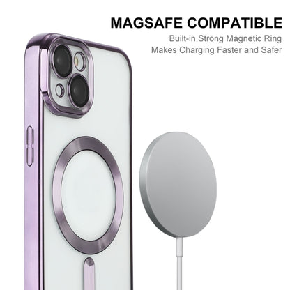 ENKAY Hat-Prince Magsafe Electroplated TPU Clear Shockproof Phone Case, For iPhone 15