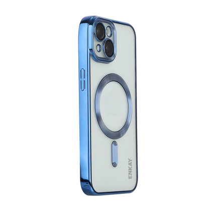 ENKAY Hat-Prince Magsafe Electroplated TPU Clear Shockproof Phone Case, For iPhone 15