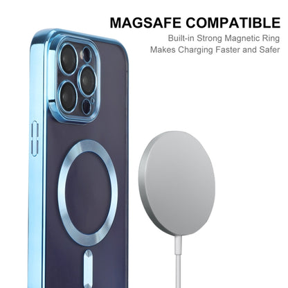 ENKAY Hat-Prince Magsafe Electroplated TPU Clear Shockproof Phone Case, For iPhone 15 Pro Max, For iPhone 15 Pro, For iPhone 15 Plus