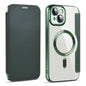 Shield MagSafe RFID Anti-theft Leather Phone Case, For iPhone 15, For iPhone 17e / 16e