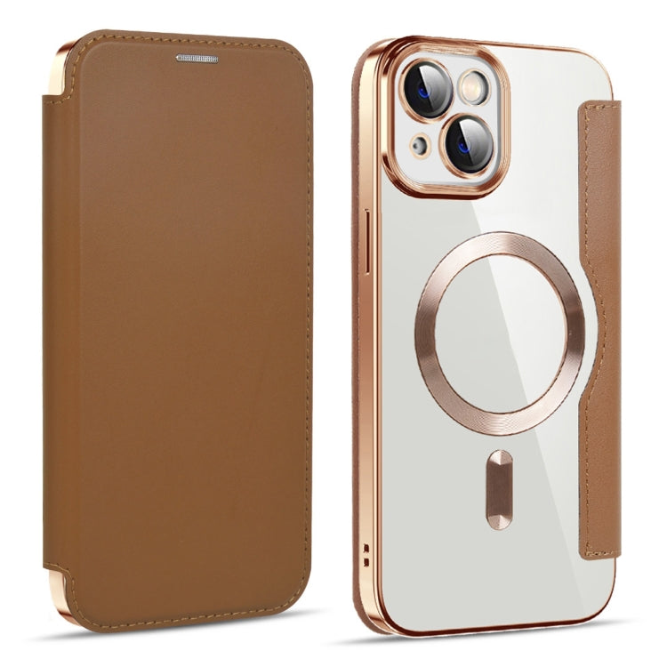 Shield MagSafe RFID Anti-theft Leather Phone Case, For iPhone 15, For iPhone 17e / 16e