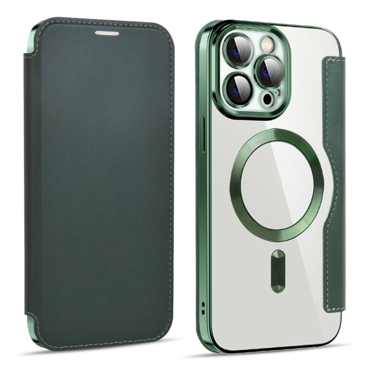 Shield MagSafe RFID Anti-theft Leather Phone Case, For iPhone 15 Pro, For iPhone 15 Plus