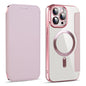 Shield MagSafe RFID Anti-theft Leather Phone Case, For iPhone 16, For iPhone 15 Pro Max