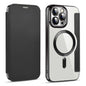 Shield MagSafe RFID Anti-theft Leather Phone Case, For iPhone 16, For iPhone 15 Pro Max