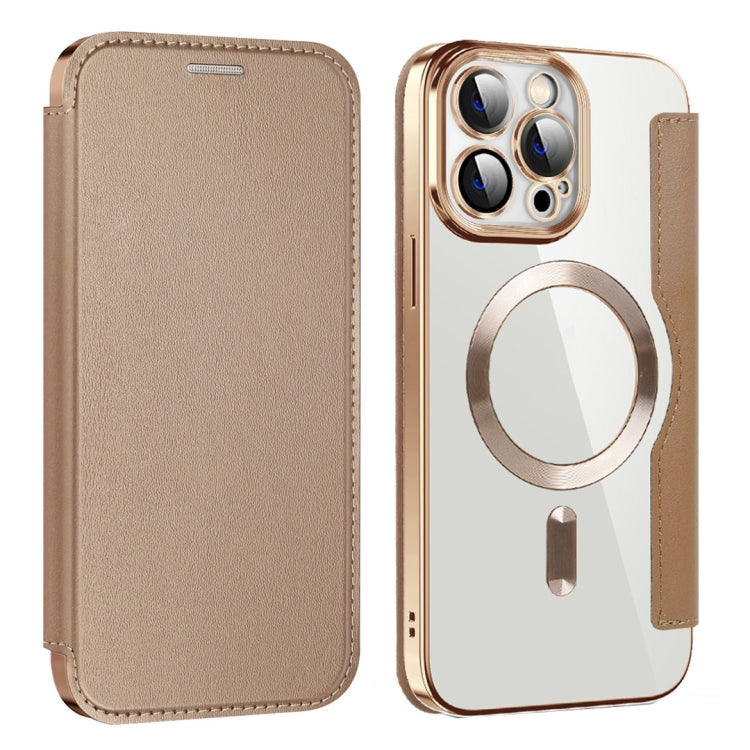 Shield MagSafe RFID Anti-theft Leather Phone Case, For iPhone 16, For iPhone 15 Pro Max