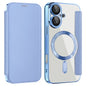 Shield MagSafe RFID Anti-theft Leather Phone Case, For iPhone 16, For iPhone 15 Pro Max
