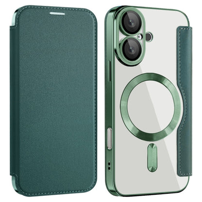 Shield MagSafe RFID Anti-theft Leather Phone Case, For iPhone 16, For iPhone 15 Pro Max