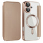 Shield MagSafe RFID Anti-theft Leather Phone Case, For iPhone 16, For iPhone 15 Pro Max