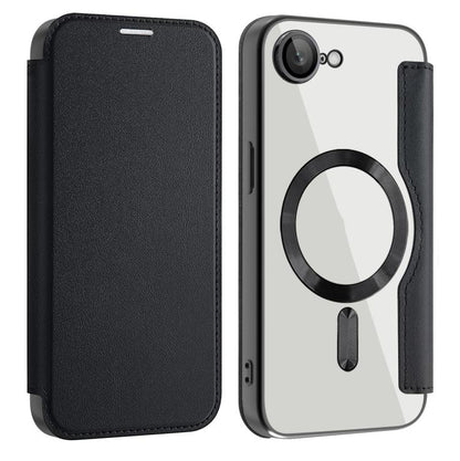 Shield MagSafe RFID Anti-theft Leather Phone Case, For iPhone 15, For iPhone 17e / 16e