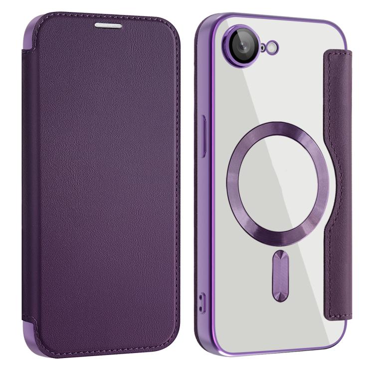 Shield MagSafe RFID Anti-theft Leather Phone Case, For iPhone 15, For iPhone 17e / 16e