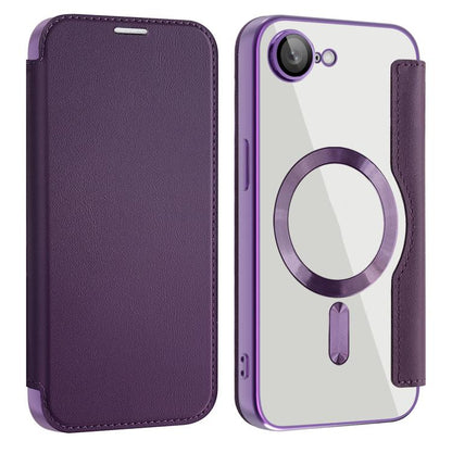 Shield MagSafe RFID Anti-theft Leather Phone Case, For iPhone 15, For iPhone 17e / 16e
