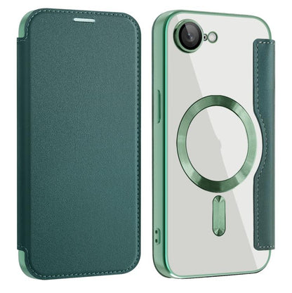 Shield MagSafe RFID Anti-theft Leather Phone Case, For iPhone 15, For iPhone 17e / 16e