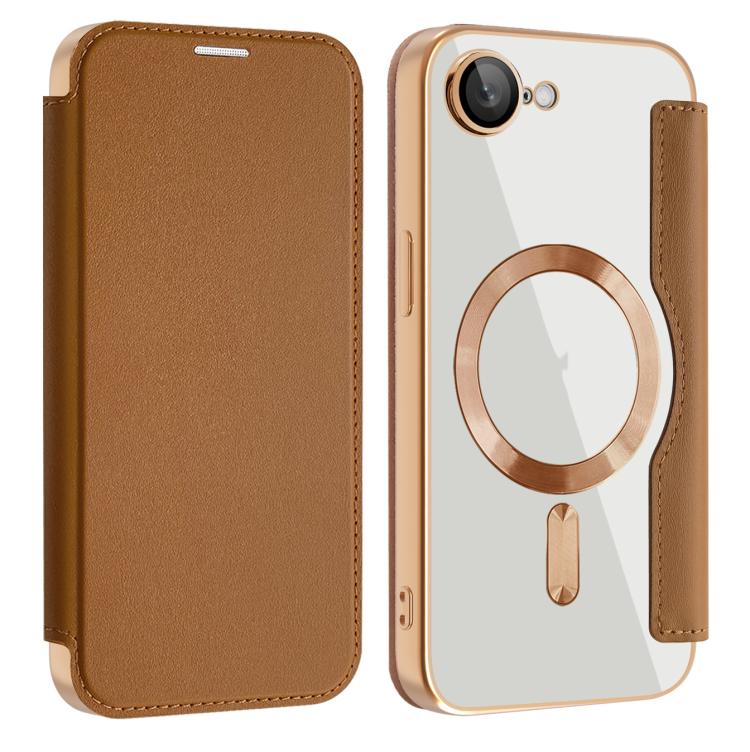 Shield MagSafe RFID Anti-theft Leather Phone Case, For iPhone 15, For iPhone 17e / 16e