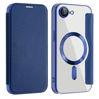Shield MagSafe RFID Anti-theft Leather Phone Case, For iPhone 15, For iPhone 17e / 16e