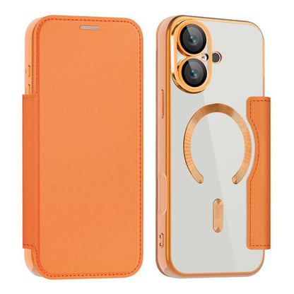 Shield MagSafe RFID Anti-theft Leather Phone Case, For iPhone 16, For iPhone 15 Pro Max