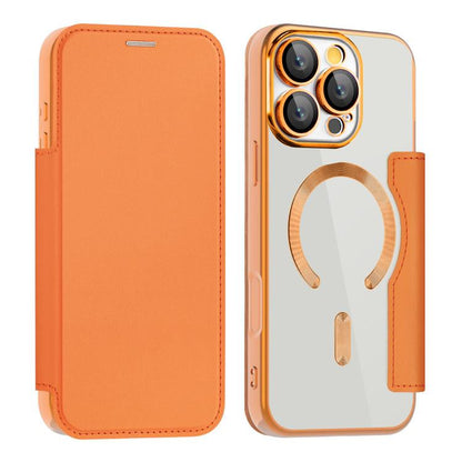 Shield MagSafe RFID Anti-theft Leather Phone Case, For iPhone 16, For iPhone 15 Pro Max