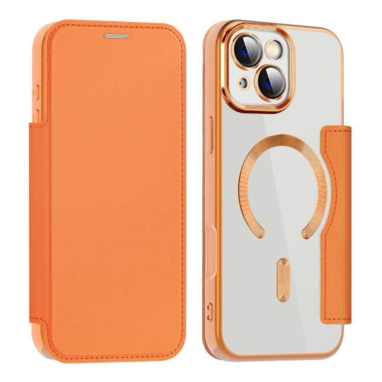 Shield MagSafe RFID Anti-theft Leather Phone Case, For iPhone 15 Pro, For iPhone 15 Plus