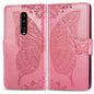 Butterfly Love Flowers Embossing Horizontal Flip Leather Case for One Plus 7 Pro with Holder & Card Slots & Wallet & Lanyard, For OnePlus 7 Pro