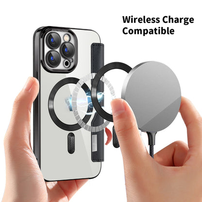 Shield MagSafe RFID Anti-theft Leather Phone Case, For iPhone 15, For iPhone 17e / 16e