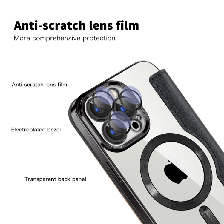 Shield MagSafe RFID Anti-theft Leather Phone Case, For iPhone 15, For iPhone 17e / 16e