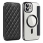 Shield Magsafe RFID Anti-theft Rhombus Leather Phone Case, For iPhone 11 Pro Max, For  iPhone 11, For iPhone 17e / 16e