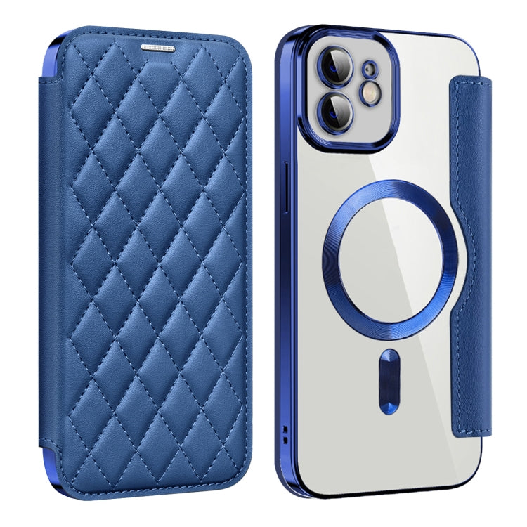 Shield Magsafe RFID Anti-theft Rhombus Leather Phone Case, For iPhone 11 Pro Max, For  iPhone 11, For iPhone 17e / 16e