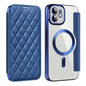 Shield Magsafe RFID Anti-theft Rhombus Leather Phone Case, For iPhone 11 Pro Max, For  iPhone 11, For iPhone 17e / 16e