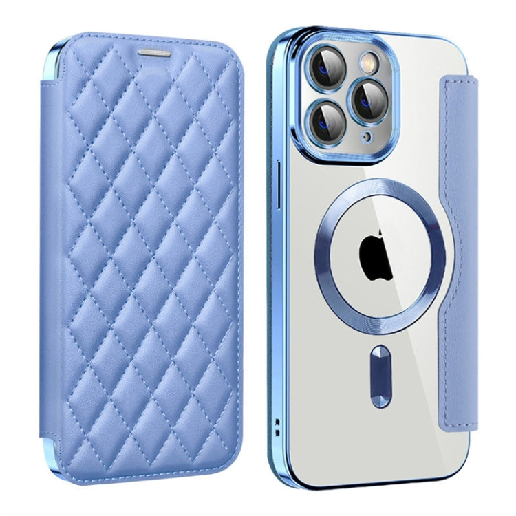 Shield Magsafe RFID Anti-theft Rhombus Leather Phone Case, For iPhone 11 Pro Max, For  iPhone 11, For iPhone 17e / 16e
